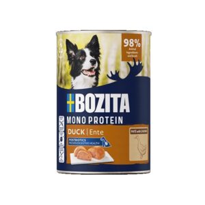 BOZITA Monoprotein Pate Duck - drėgnas ėdalas šunims - 400g