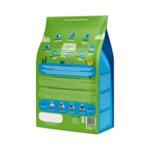 ANIMAL ISLAND Super salmon - sausas maistas šunims - 3kg - Image 2
