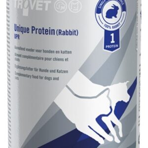 TROVET Unique Protein UPR with rabbit - Šlapias maistas šunims ir katėms - 400 g