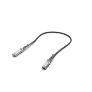 Ubiquiti UACC-DAC-SFP28-0.5M „InfiniBand“ arba pluoštinis optinis kabelis 0,5 m Juoda