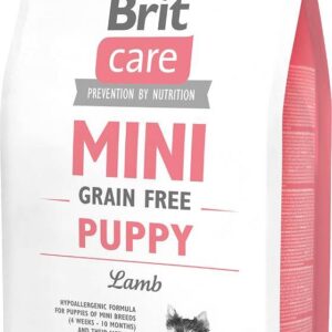 BRIT Care Mini Grain-Free Puppy Lamb - sausas maistas šunims - 2 kg