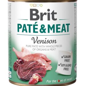 BRIT Paté & Meat su elniena - 800g