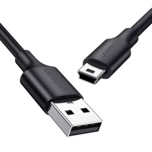 Ugreen USB kabelis – mini USB 480 Mbps 1,5m (juodas)