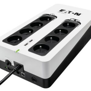 Eaton 3S850F nepertraukiamo maitinimo resursai (UPS) Budėjimo režimas (neprisijungus) 0,85 kVA 510 W 8 AC išvestis(ys / čių)