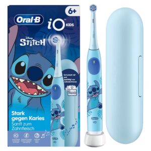 Oral-B iO Kids Stitch Vaikiškas Besisukantis dantų šepetėlis Mėlyna