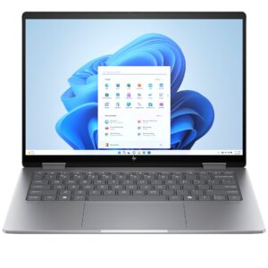 HP Envy x360 14-fa0016nw Ryzen 7 8840HS 14"WUXGA Touch 300nits 16GB LPDDR5-6400 SSD512 Radeon 780M Cam 5 Mpx IR 59Wh Win11 Meteor Silver Aluminum 2Y - Image 2