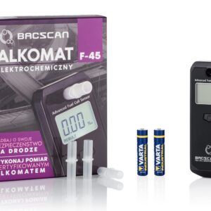 BACscan F-45 alkotesteris 0 - 4% Juoda - Image 2