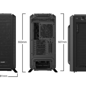 be quiet! Silent Base 802 Window Black „Midi Tower“ Juoda - Image 2