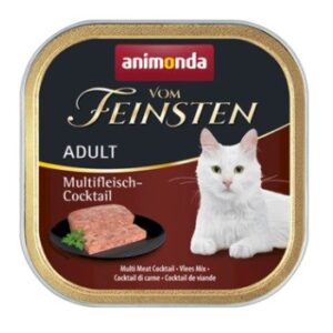ANIMONDA Vom Feinsten Adult Meat mix - šlapias kačių maistas - 100g