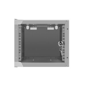 LANBERG SIENINĖ SPINTA 10" 4U (280X310, PILKA) - Image 2