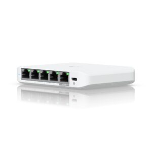 Ubiquiti UniFi Flex Mini 2.5G Valdomas 2.5G Ethernet (100/1000/2500) Maitinimas per Eternetą (PoE) Desktopas Balta - Image 2