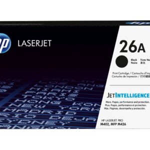 HP 26A Black Original LaserJet Toner Cartridge tonerio kasetė 1 vnt Originalus Juoda