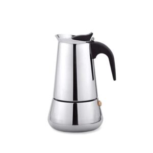 Bialetti Brikka Mokos gaminimo indas 0,1 L Juoda, Nerūdijančiojo plieno