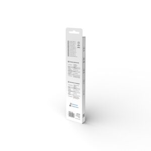 USB kabelis - C tipo USB 5A 1 m CL-126 Baltas - Image 2