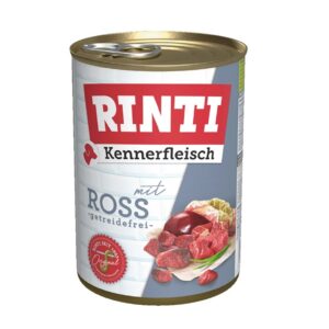RINTI Kennerfleisch Horse - drėgnas ėdalas šunims - 400g