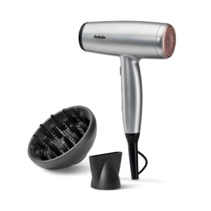 BaByliss Cosmos D580DE plaukų džiovintuvas 2100 W Pusiau blizgi plieno - Image 2