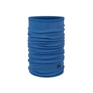 Buff Merino Lightweight Jr Solid Vaikiškas kaklo šalikas iš merino vilnos Mėlynas - Image 2