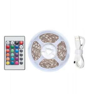 Vention RGB FPC LED juosta su nuotolinio valdymo pultu, 5 V, 5 m - Image 2