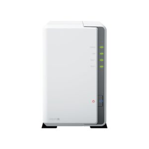Synology DiskStation DS223J NAS ir duomenų saugojimo serveris Desktopas Realtek RTD1619B 1 GB DDR4 DiskStation Manager Balta