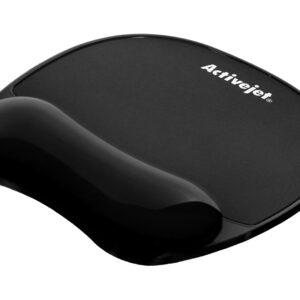 Activejet juodas gelinis pelės kilimėlis - Image 2