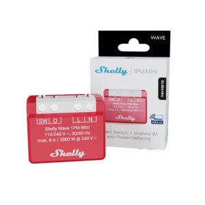 Shelly Wave 1PM Mini LR išmanusis Z-Wave relė - Image 3