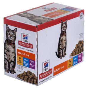 HILL'S Feline Adult Multipack Classic - saszetka 12x85g
