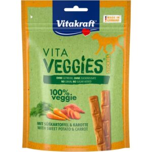 VITAKRAFT Vita Veggies Stickies Carrot with sweet potato - skanėstas šuniui - 80 g