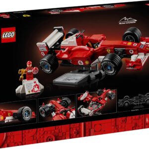 LEGO ICONS 11375 Ferrari F2004 ir Michaelis Schumacheris - Image 2