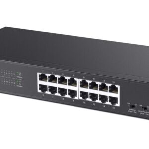 Mercusys MS116GS tinklo komutatorius Juoda - Image 2