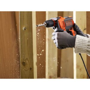 Black & Decker BEH710-QS grąžtas 2800 RPM Juoda, Oranžinė - Image 3