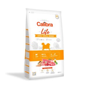 CALIBRA Dog Life Adult Small Breed Lamb - sausas maistas šunims - 1,5kg