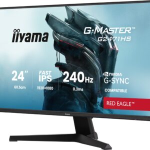 iiyama G-MASTER G2471HS-B1 kompiuterio monitorius 60,5 cm (23.8") 1920 x 1080 pikseliai „Full HD“ Juoda - Image 2