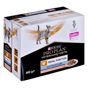 PURINA Feline Veterinary Diets NF Renal Function - drėgno kačių ėdalo - 10x85g - Image 2
