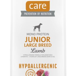 BRIT Care Hypoallergenic Junior Large Breed Lamb - sausas maistas šunims - 12 kg