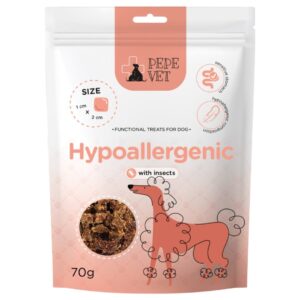 PEPE VET Hypoallergenic Insect - skanėstas šuniui - 70g