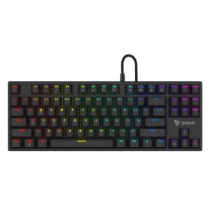 Savio Tempest x2 RGB mechaninė klaviatūra, Outemu RED - Image 3