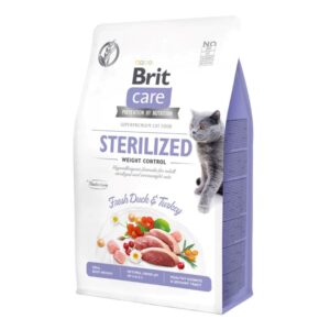 BRIT Care Sterilized Weight Control - sausas kačių maistas - 7 kg