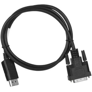 Lanberg CA-DPDV-10CU-0010-BK vaizdo kabelio adapteris 1 m DisplayPort DVI-D Juoda - Image 3