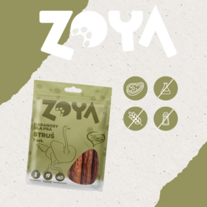 ZOYA Ostrich meat sausages - skanėstas šuniui - 7 vnt. - Image 2