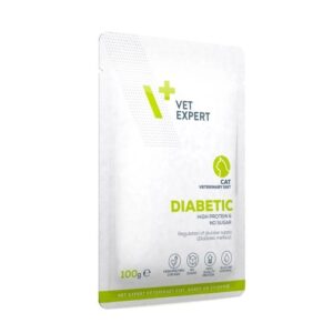 VET EXPERT Veterinary Diet Diabetic Cat - drėgnas maistas katėms - 100g - Image 2