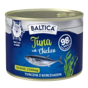 BALTICA Excellent Tuna with chicken - šlapias kačių maistas - 185g
