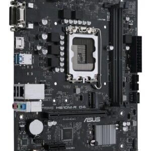 ASUS PRIME H610M-R D4 Intel H610 LGA 1700 „micro ATX“ - Image 2