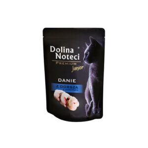 Dolina Noteci Premium Menkės ir sardinių patiekalas -  drėgnas maistas kačiukams - 85g