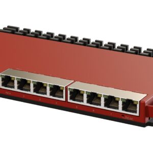 Mikrotik L009UiGS-RM laidinis maršrutizatorius 2.5 Gigabit Ethernet, Gigabitinis eternetas Raudona - Image 3