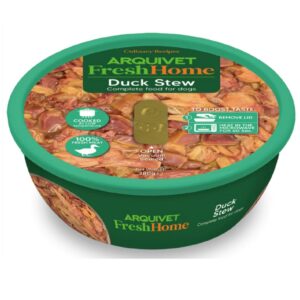 ARQUIVET Fresh Home Duck stew - drėgnas ėdalas šunims - 280g