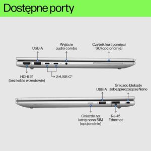 HP EliteBook 640 G11 Intel Core Ultra 5 135U nešiojamas kompiuteris 35,6 cm (14") WUXGA 16 GB DDR5-SDRAM 512 GB SSD Wi-Fi 6E (802.11ax) Windows 11 Pro AI PC sidabrinis - Image 3
