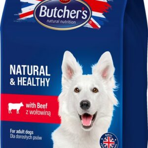 BUTCHER'S Natural&Healthy with beef - sausas maistas šunims - 15 kg - Image 2