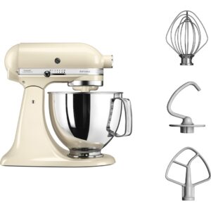 KitchenAid 5KSM125EAC Pastatomas plaktuvas 300 W Kreminė spalva - Image 2