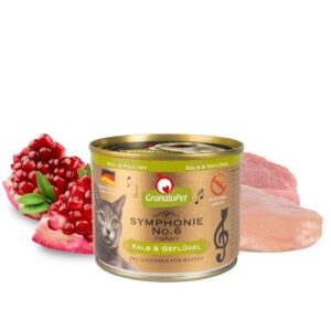 GRANATAPET Symphonie  No.6 Veal and poultry - šlapias kačių maistas - 200g