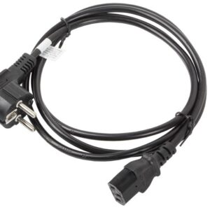 Lanberg CA-C13C-11CC-0018-BK maitinimo kabelis Juoda 1,8 m C13 šakotuvas CEE7/7 - Image 2